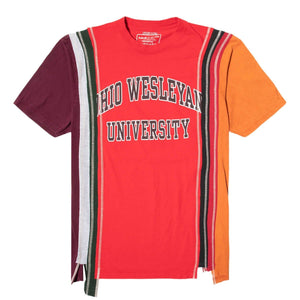 Needles T-Shirts ASSORTED / L 7 CUTS SS TEE COLLEGE SS21 49