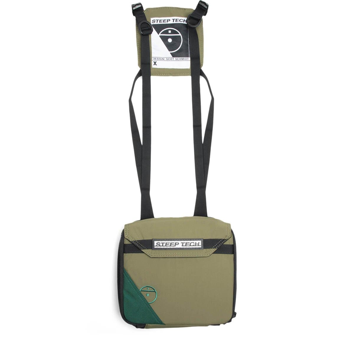 The North Face Bags & Accessories BURNT OLIVE GREEN-TNF BLACK / OS STEEP TECH CHEST PACK