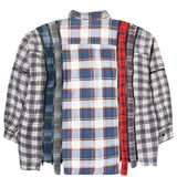 Needles Shirts ASSORTED / O/S 7 CUTS ZIPPED WIDE FLANNEL SHIRT SS21 3