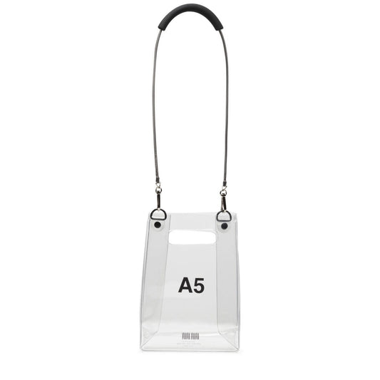 nana-nana Bags CLEAR/BLACK / O/S A5 PVC