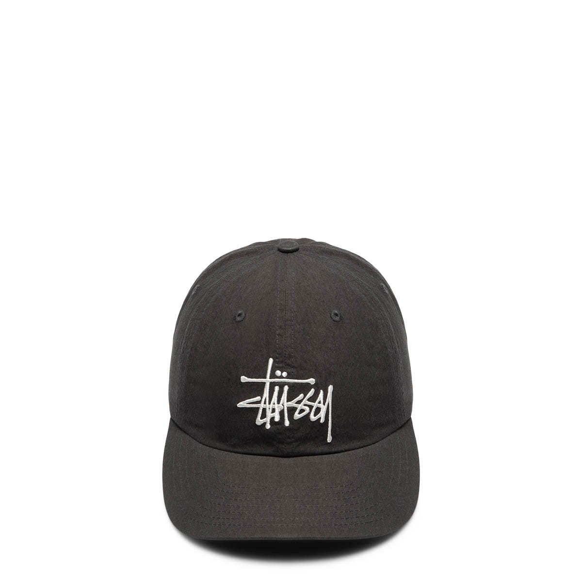 Stüssy Headwear CHARCOAL / O/S BIO WASHED BIG LOGO LOW PRO