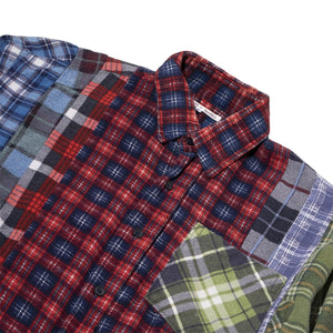 Needles Shirts ASSORTED / 2 FLANNEL shirt Grigio - 7 CUTS DRESS SS20 10