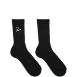 By Parra Bags & Accessories Black / OS CREW SOCKS
