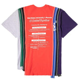 Needles T-Shirts ASSORTED / M 7 CUTS SS TEE COLLEGE SS21 37