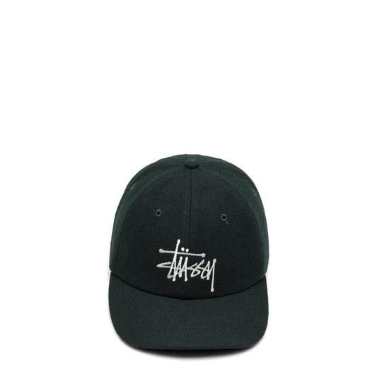 Stüssy Headwear FOREST / O/S FUZZY WOOL BIG LOGO LOW PRO CAP