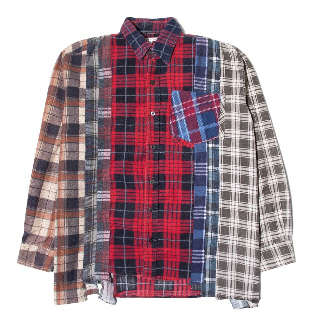 Needles Shirts ASSORTED / L FLANNEL SHIRT - 7 CUTS SHIRT SS20 23