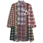 Load image into Gallery viewer, Needles Shirts ASSORTED / 1 FLANNEL SHIRT - 7 CUTS DRESS SS20 30
