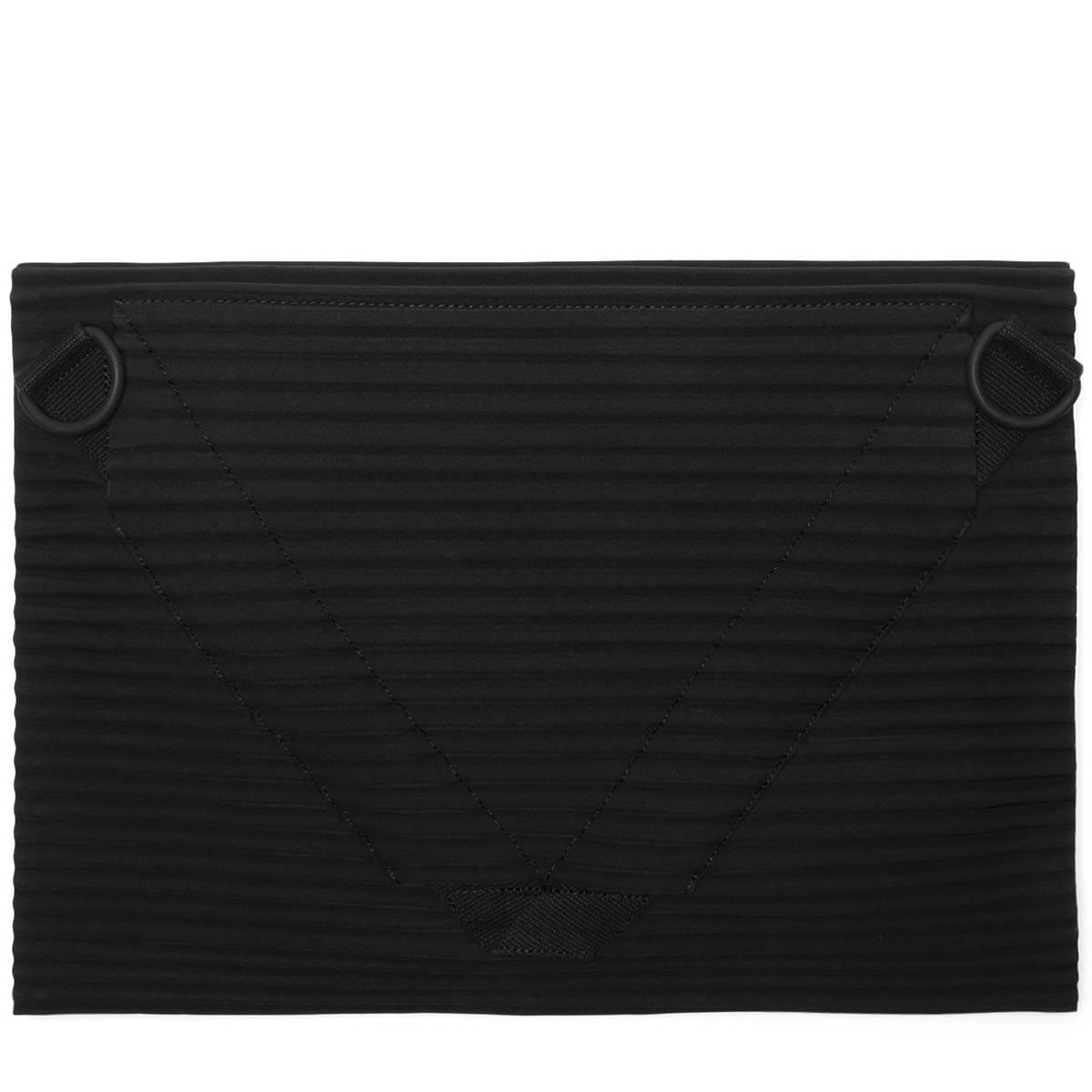 Homme Plissé Issey Miyake Bags & Accessories BLACK / O/S PLEATS FLAT BAG3