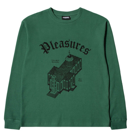 Pleasures T-Shirts GLORY WAFFLE KNIT LONG SLEEVE