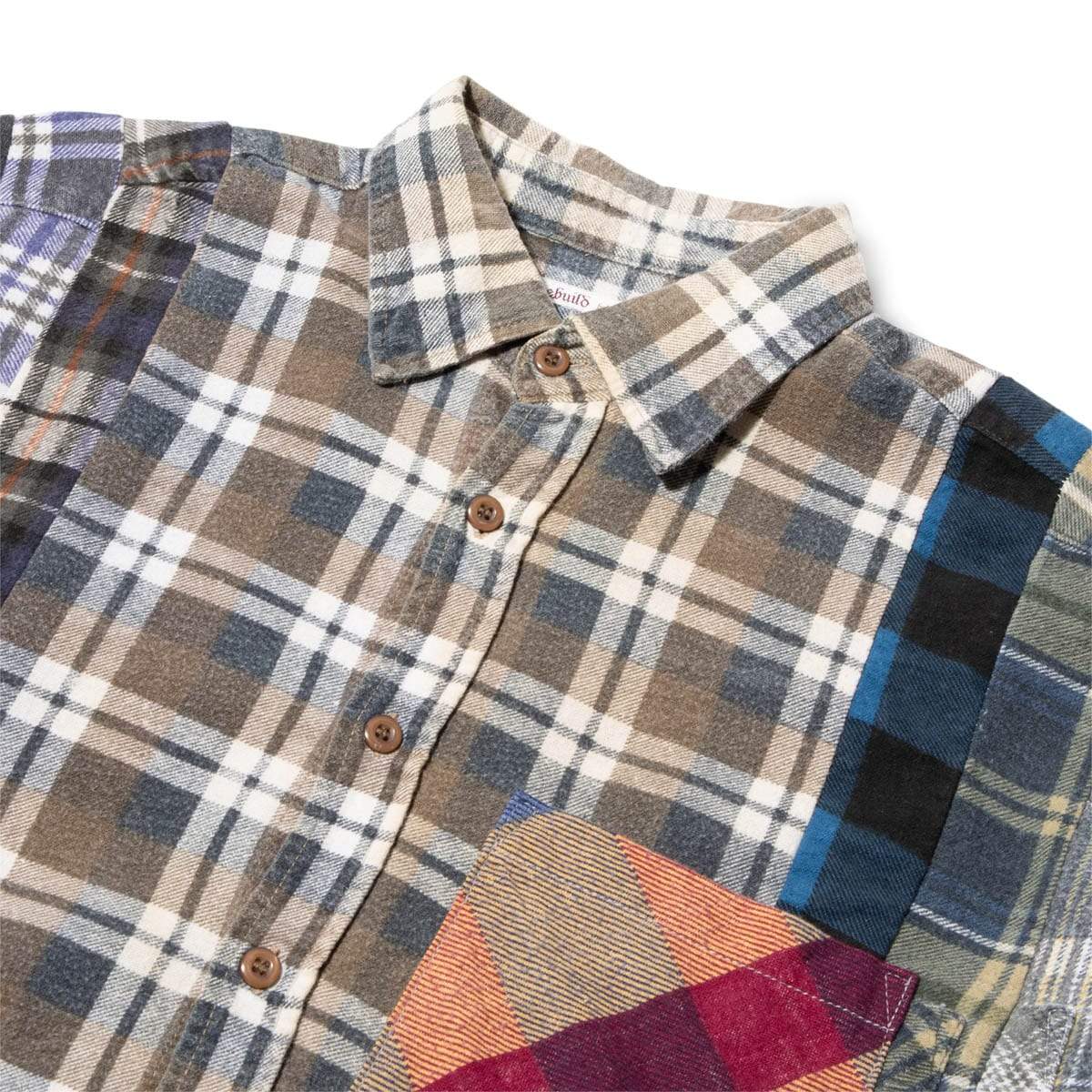 Needles Shirts ASSORTED / L 7 CUTS FLANNEL SHIRT SS21 19