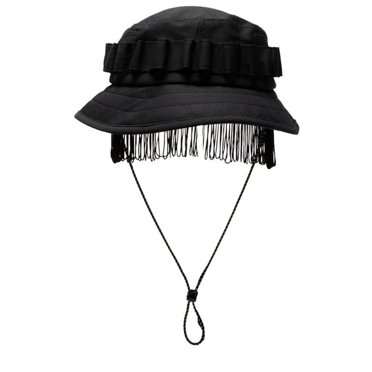 Sasquatchfabrix Headwear BLACK / O/S FRINGE JUNGLE HAT