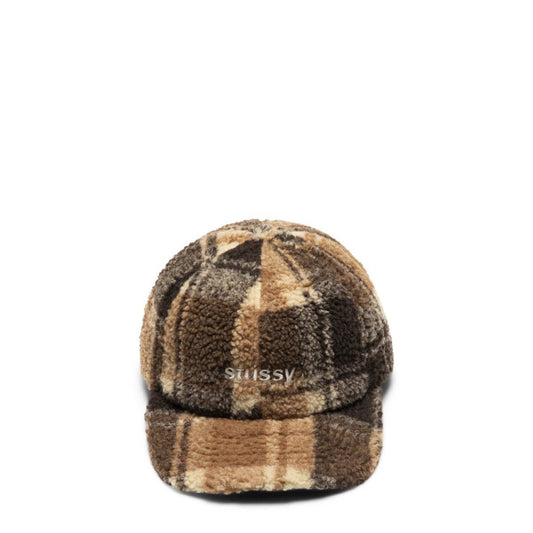 Stüssy Headwear BROWN / O/S SHERPA FLEECE LOW PRO CAP