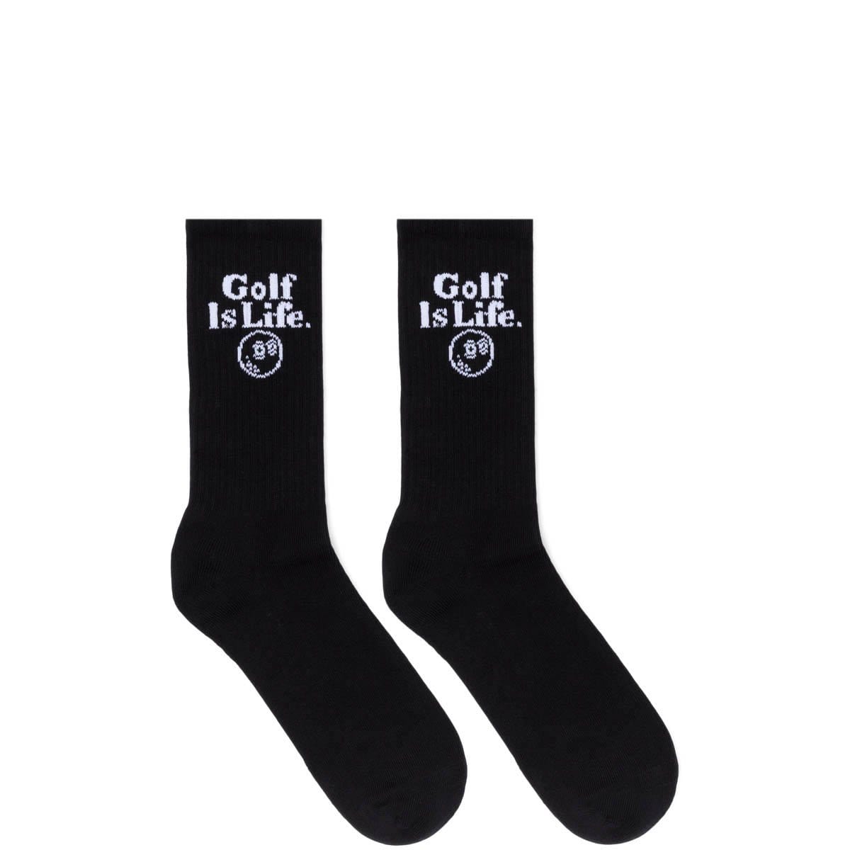 Malbon Golf Socks BLACK / O/S GOLF IS LIFE CREW SOCK