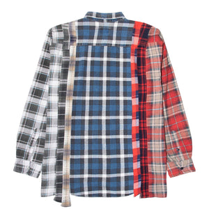 Needles Shirts ASSORTED / S 7 CUTS FLANNEL SHIRT SS21 34