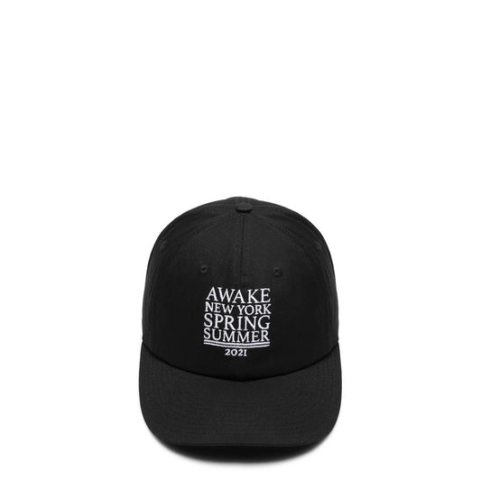 Awake NY Headwear BLACK / O/S AWAKE NY SS21 6 PANEL HAT