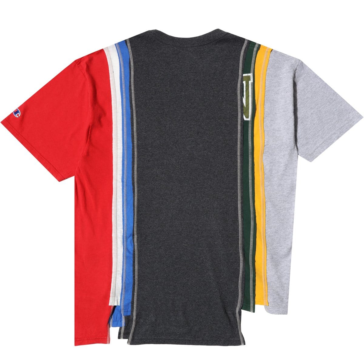 Needles T-Shirts ASSORTED / O/S / GL312 7 CUTS WIDE TEE COLLEGE SS20 35