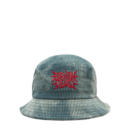 Brain Dead Headwear SPIKEY BLEACHED CORD BUCKET HAT