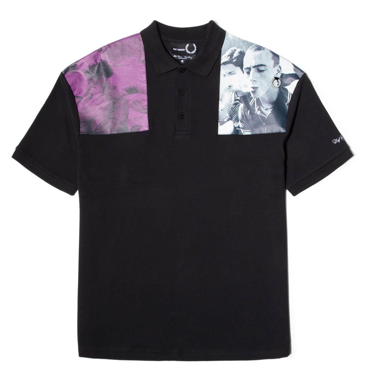 Fred Perry Shirts x Raf Simons PRINTED PATCH POLO