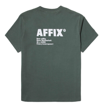 Affix Basic Short Sleeve T-Shirt Grey