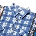 Load image into Gallery viewer, Needles Shirts ASSORTED / O/S 7 CUTS ZIPPED WIDE FLANNEL SHIRT SS21 14
