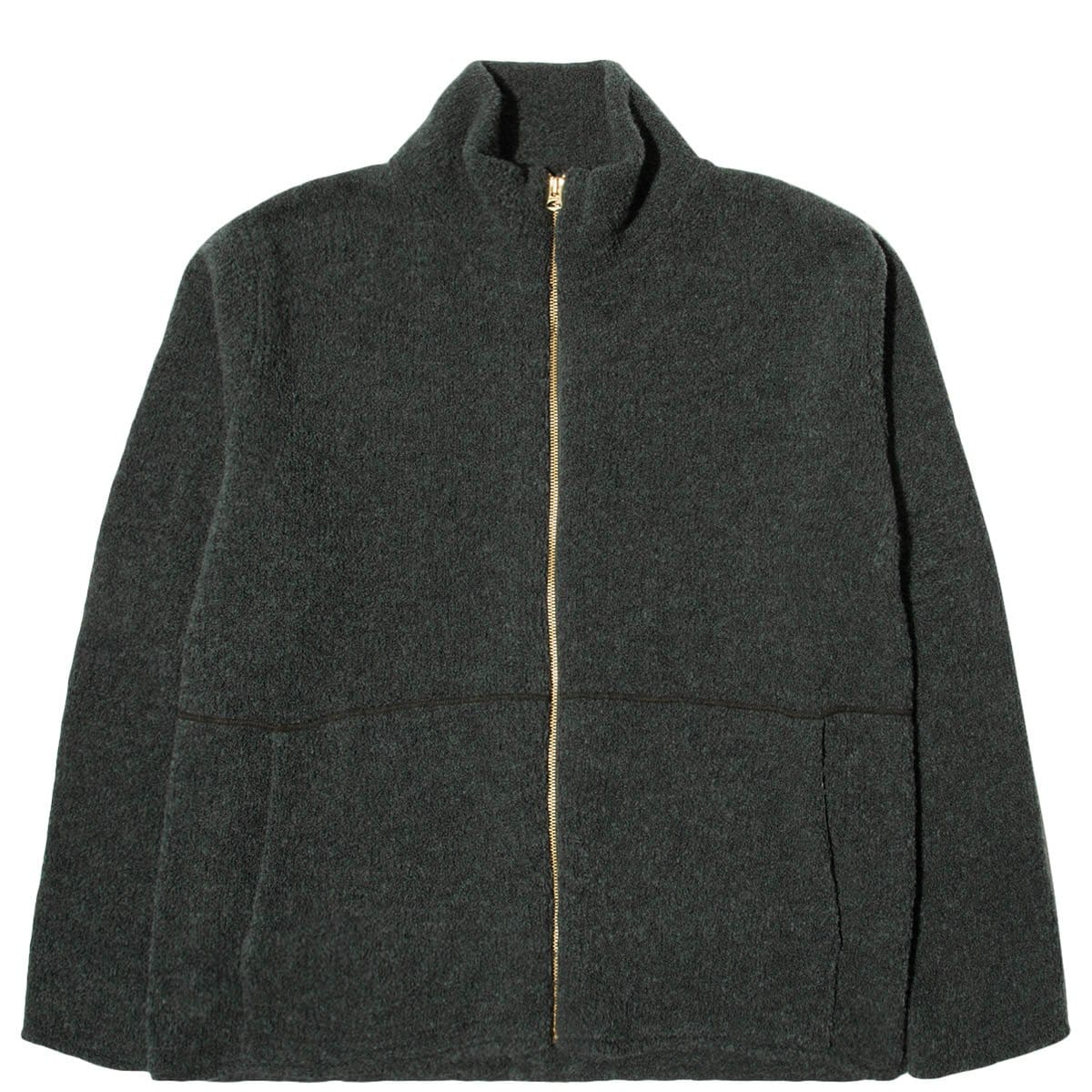 Garbstore Outerwear THE ENGLISH DIFFERENCE BOUCLE ZIP-UP
