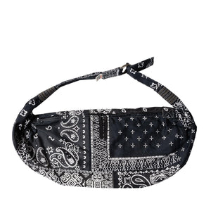 Kapital Bags & Accessories BLACK / O/S GAUZE BANDANA BEACH SNUFFKIN BAG