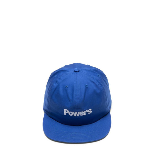 POWERS Headwear BLUE / O/S LOGO 6 PANEL CAP