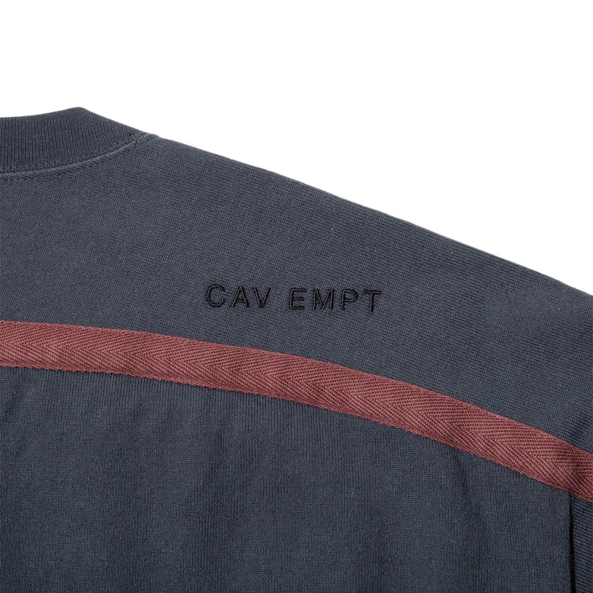 Cav Empt Taped Heavy Long Sleeve Tee Charcoal
