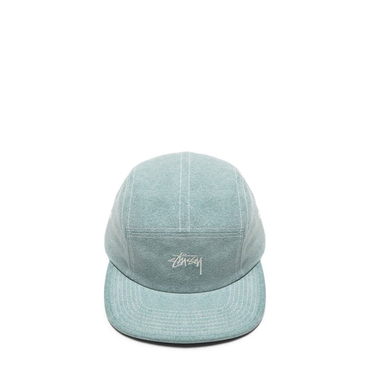 Stussy STOCK WASHED CANVAS CAMP CAP Green