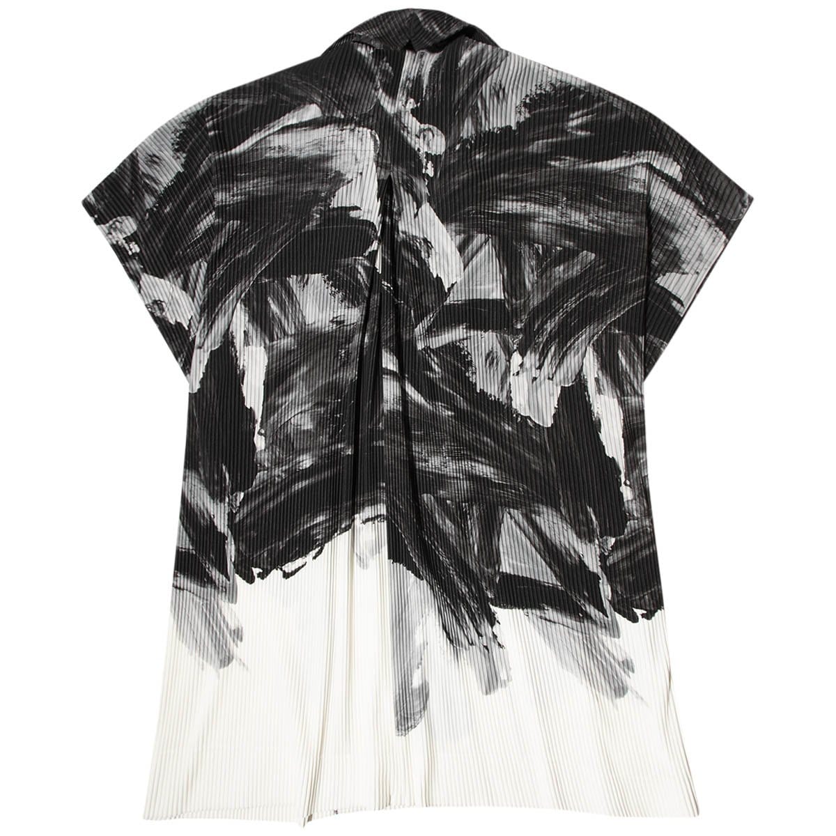 Homme Plissé Issey Miyake Outerwear BLACK / 01 ACTION PAINTING