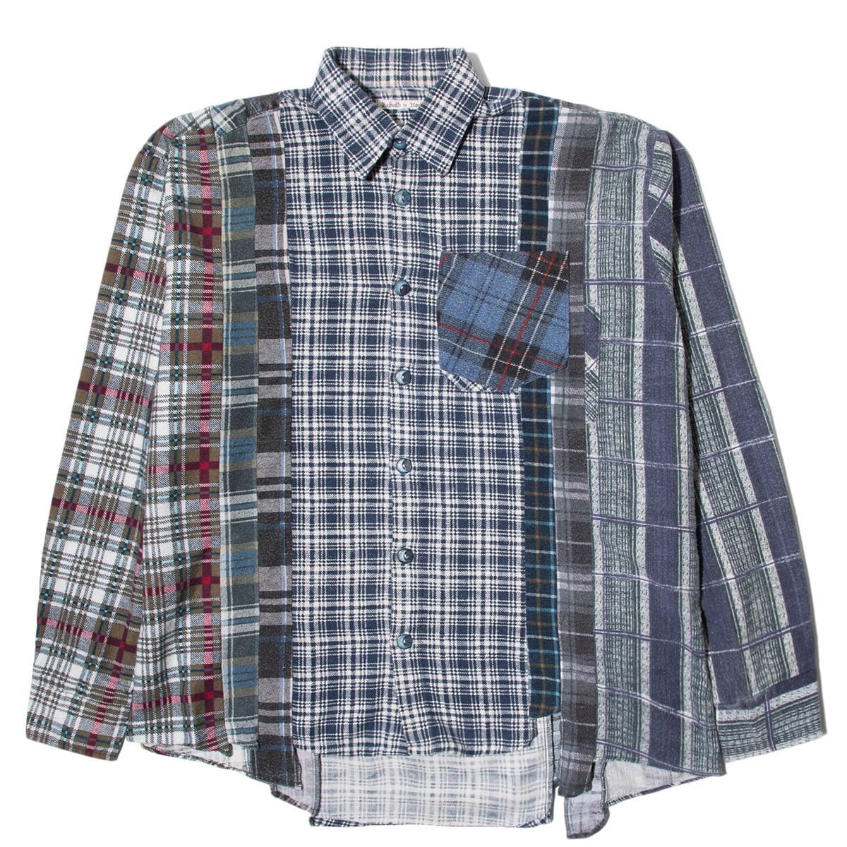 Needles Shirts ASSORTED / M FLANNEL SHIRT - 7 CUTS SHIRT SS20 3