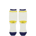 Load image into Gallery viewer, Kapital Socks WHITE / O/S 144 YARNS SUPER-DRY IVY HEEL-SMILIE SOCKS
