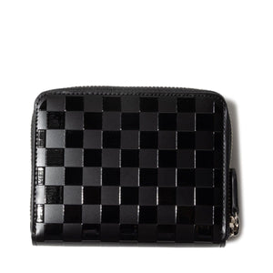 Louis Vuitton Black Leather Damier Graphite Print Gloves L For