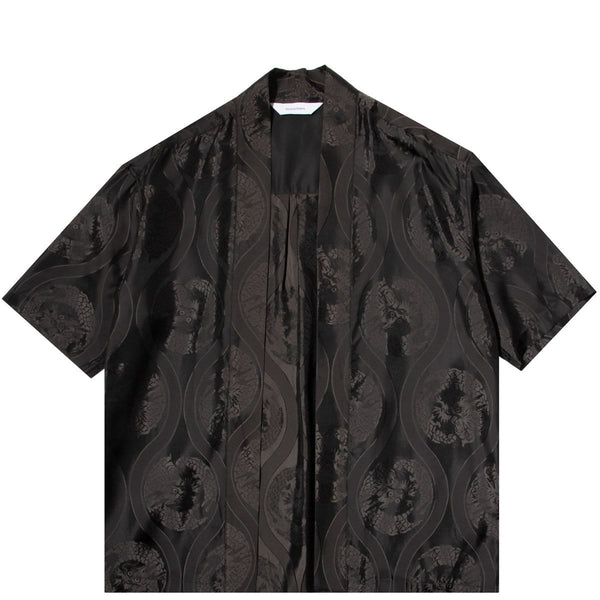 Oriental Dragon Haori Shirt Black – Bodega