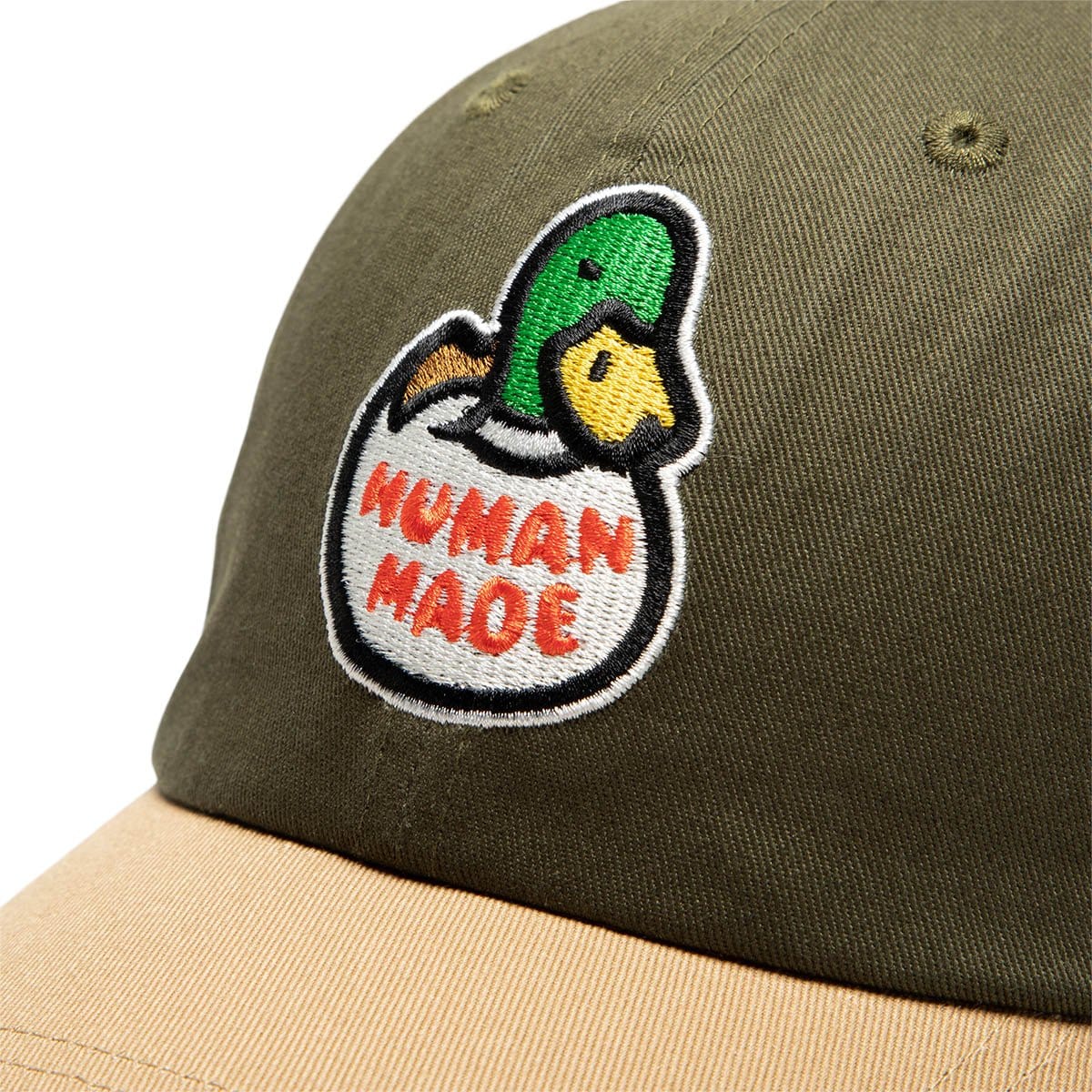 Human Made Headwear OLIVE DRAB / O/S 6 PANEL TWILL CAP #4