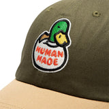 Human Made Headwear OLIVE DRAB / O/S 6 PANEL TWILL CAP #4