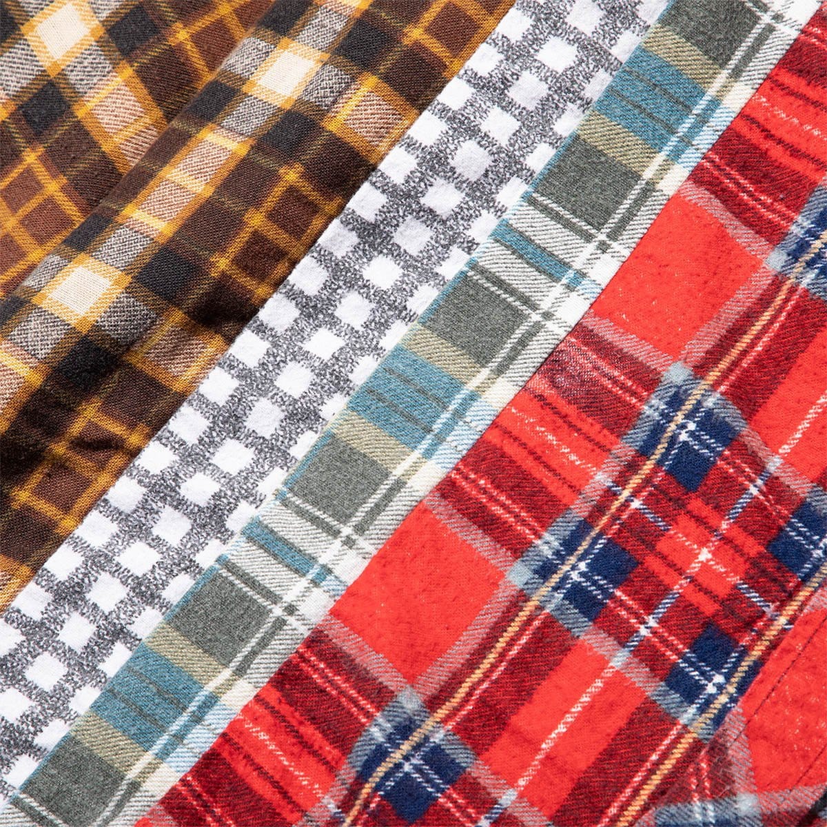 Needles Shirts ASST / M 7 CUTS FLANNEL SHIRT FW20 29