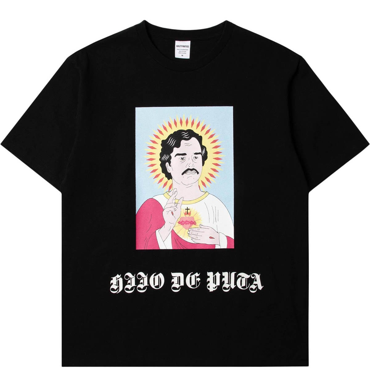 Wacko Maria T-Shirts WASHED HEAVY WEIGHT CREW NECK COLOR T-SHIRT (TYPE-3)