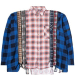 Load image into Gallery viewer, Needles Shirts ASSORTED / O/S 7 CUTS ZIPPED WIDE FLANNEL SHIRT SS21 8

