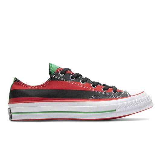 Converse x Denim Tears CHUCK 70 OX Black Beauty/Fiery Red