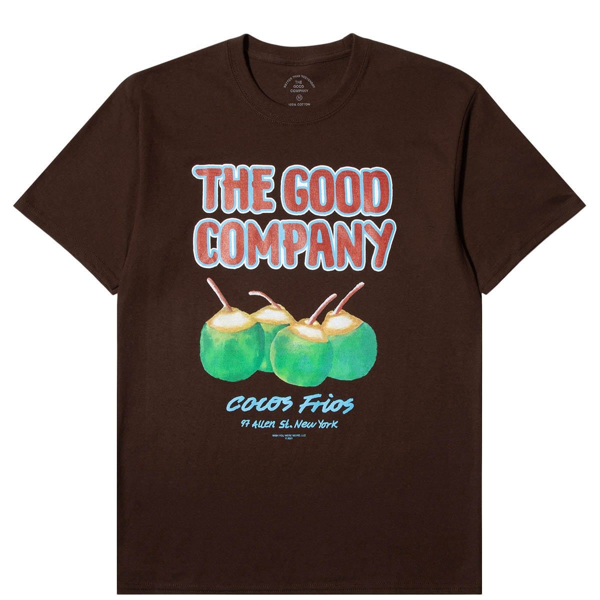 The Good Company T-Shirts COCOS FRIOS TEE