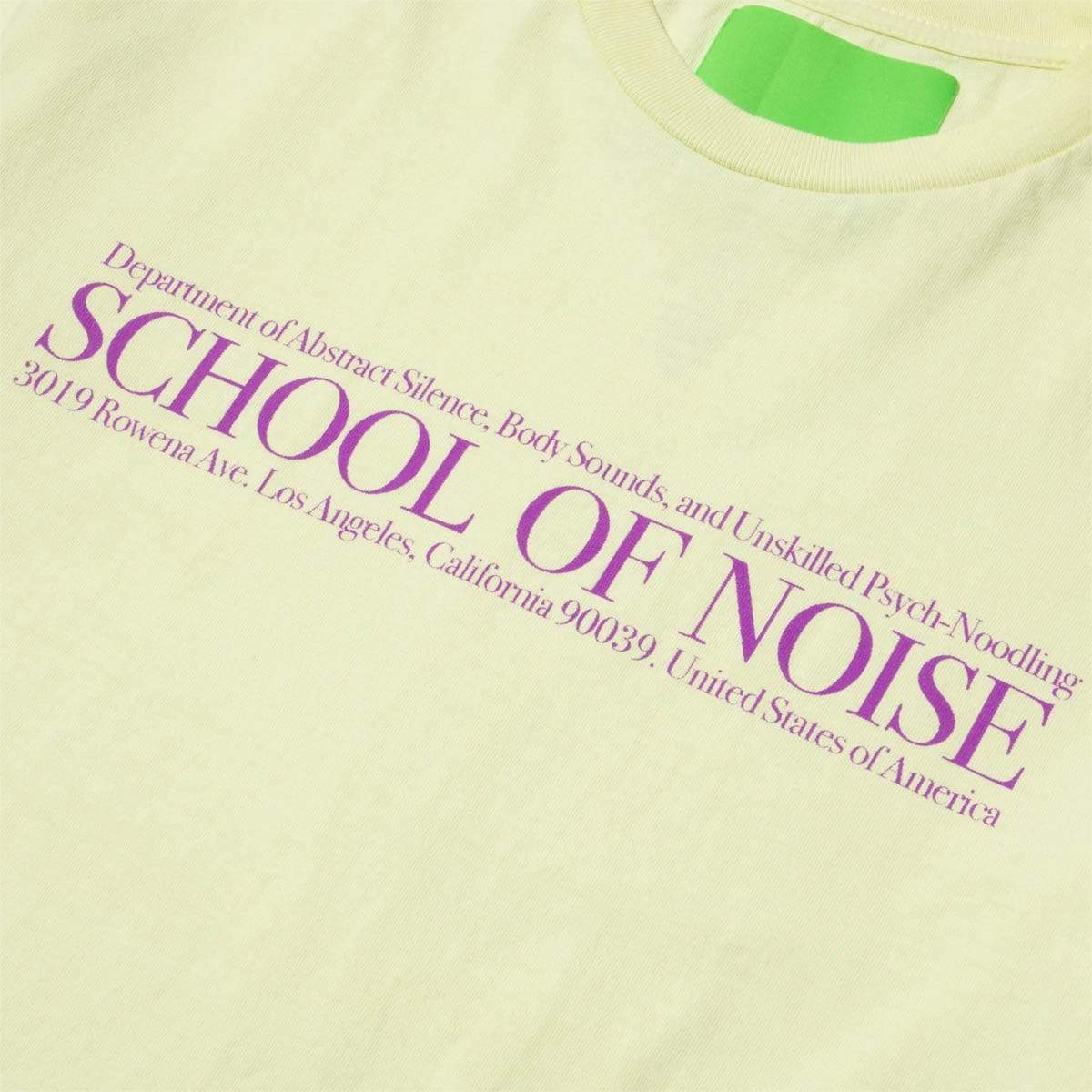 Mister Green T-Shirts SCHOOL OF NOISE TEE
