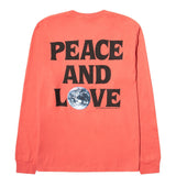 Stüssy T-Shirts PEACE & LOVE LS TEE