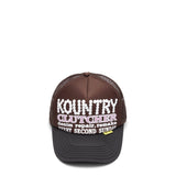 Kapital Accessories - HATS - Snapback-Fitted Hat BROWN/BLACK / O/S KOUNTRY PEARL CLUTCHER TRUCK CAP