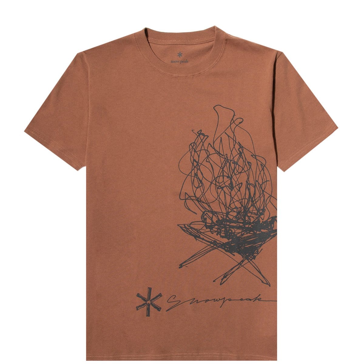 Snow Peak T-Shirts TAKIBI GRAPHIC TEE