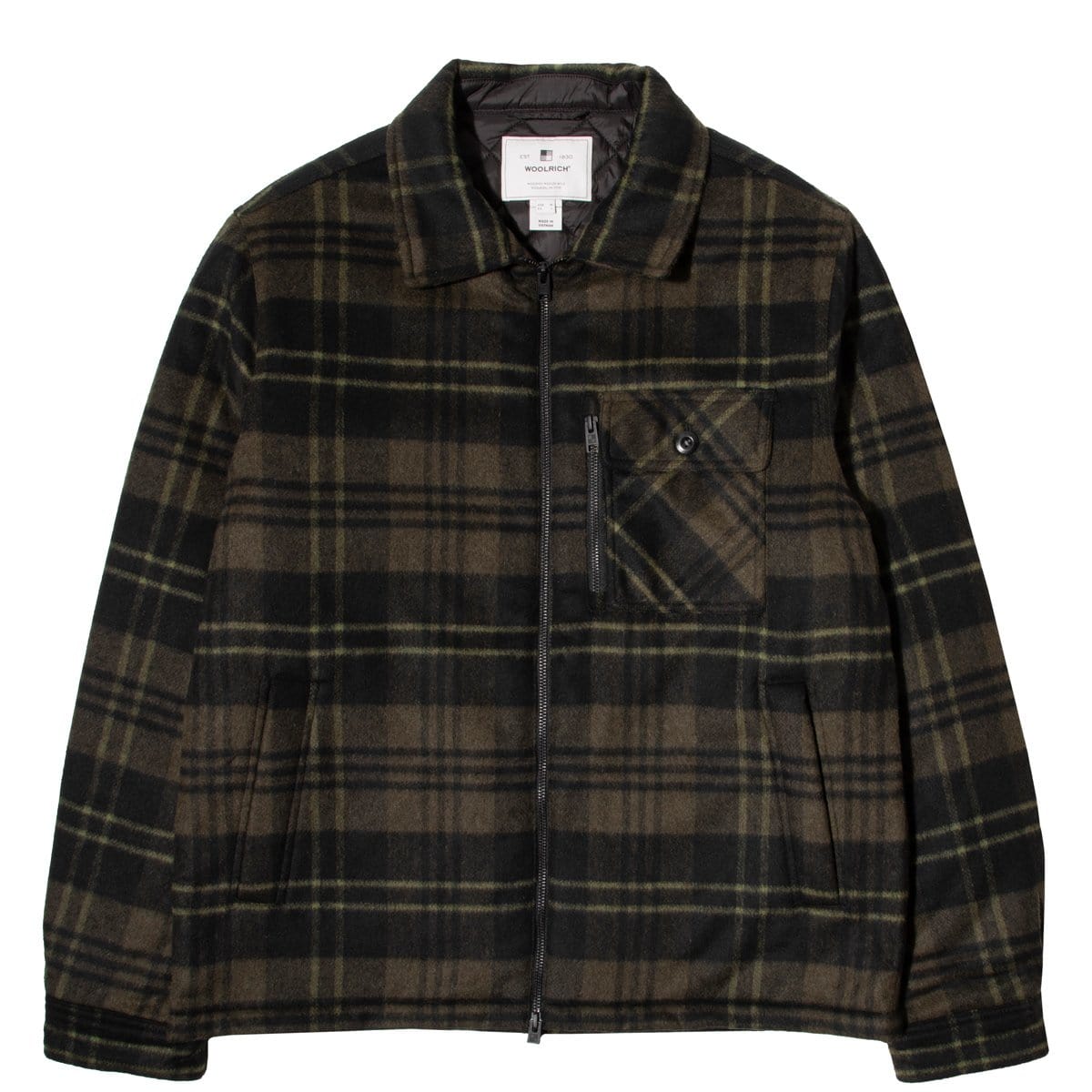 RRL Wool Blend Flannel | Orange | Canoe Club L