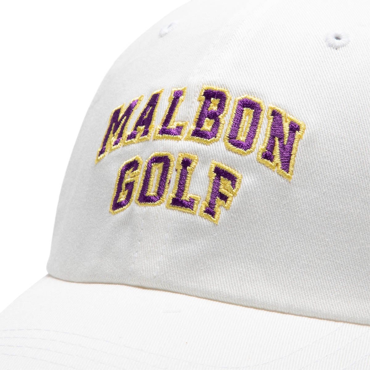 Malbon Golf Headwear WHITE / O/S CLUB DAD HAT