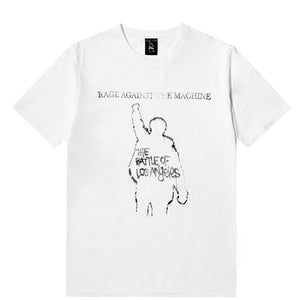 RATM / WASHED HEAVY WEIGHT T-SHIRT (TYPE-7) White – Bodega