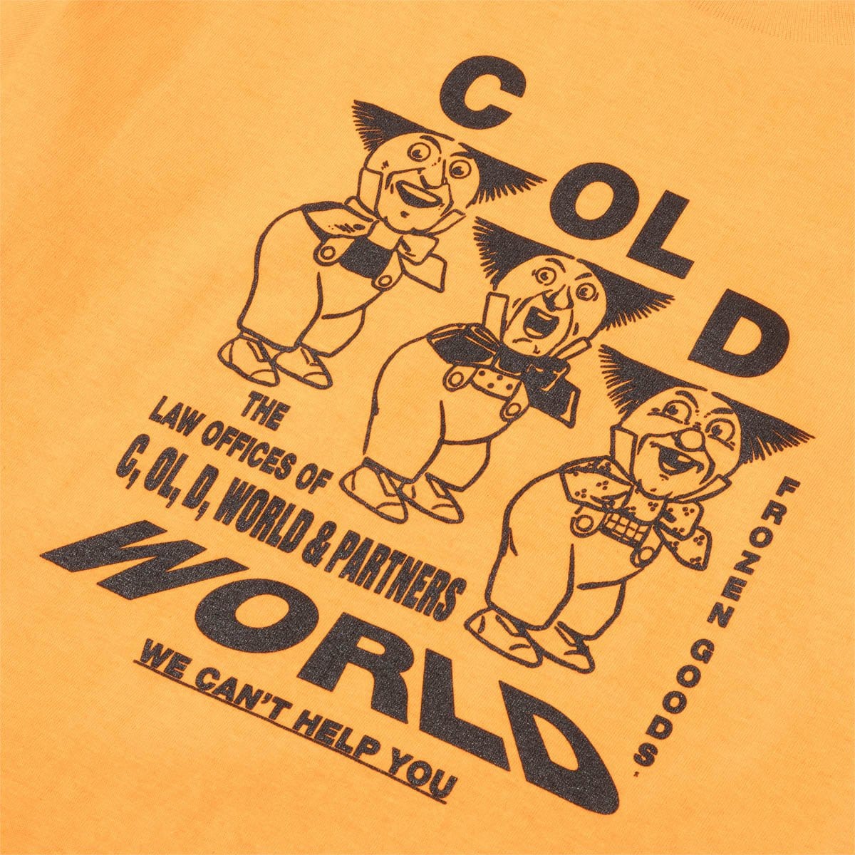 Cold World Frozen Goods T-Shirts PERSONAL INJURY T-SHIRT