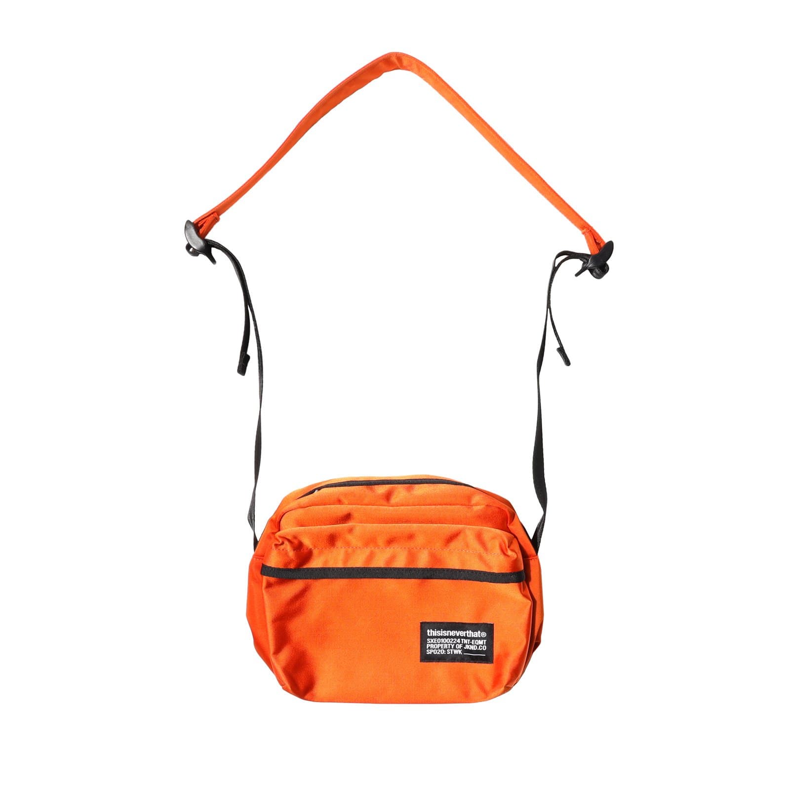 thisisneverthat Bags & Accessories ORANGE / O/S CORDURA SATIN SHOULDER BAG
